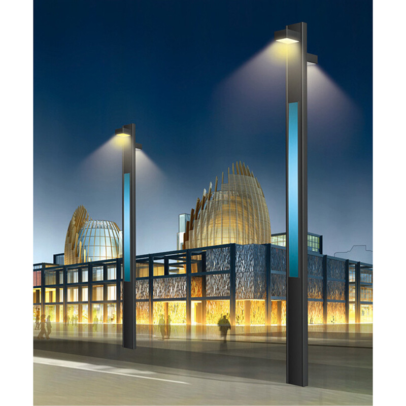 led广场室外景观灯防水路灯庭院景观柱灯公园道路照明灯 可定制