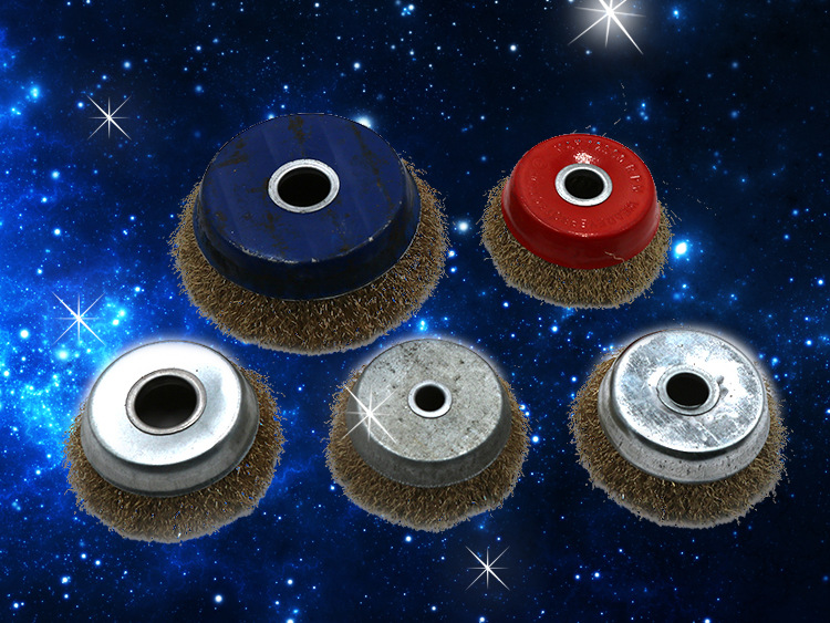 角磨机钢丝球 碗型钢丝轮/除锈/抛光轮 钢丝刷 /孔径16 厂家直销