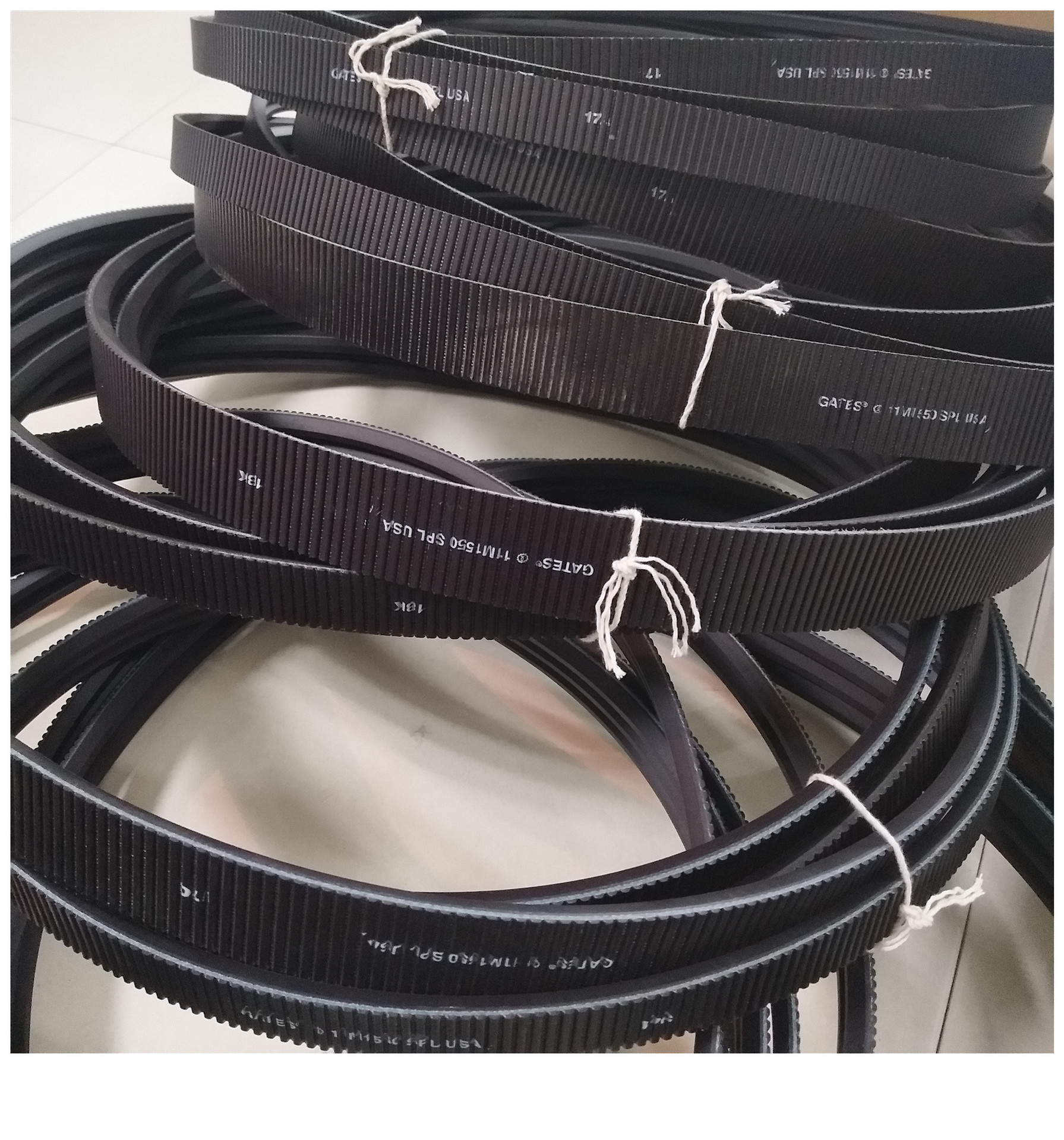 工业皮带gates盖茨皮带冷却塔皮带良机水塔带11m1550spl广角带