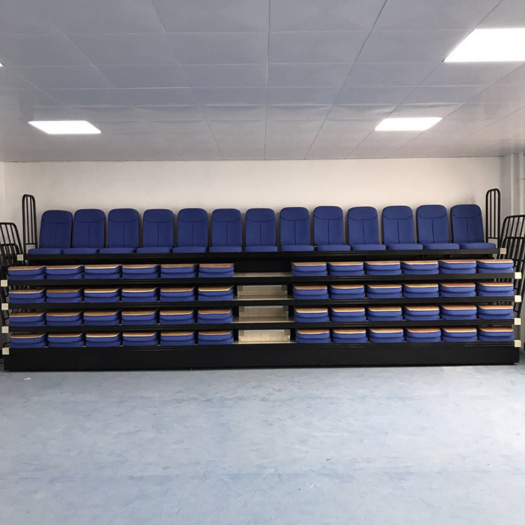 后置软包伸缩看台 体育馆室内移动座椅 前置座椅看台 质量保证