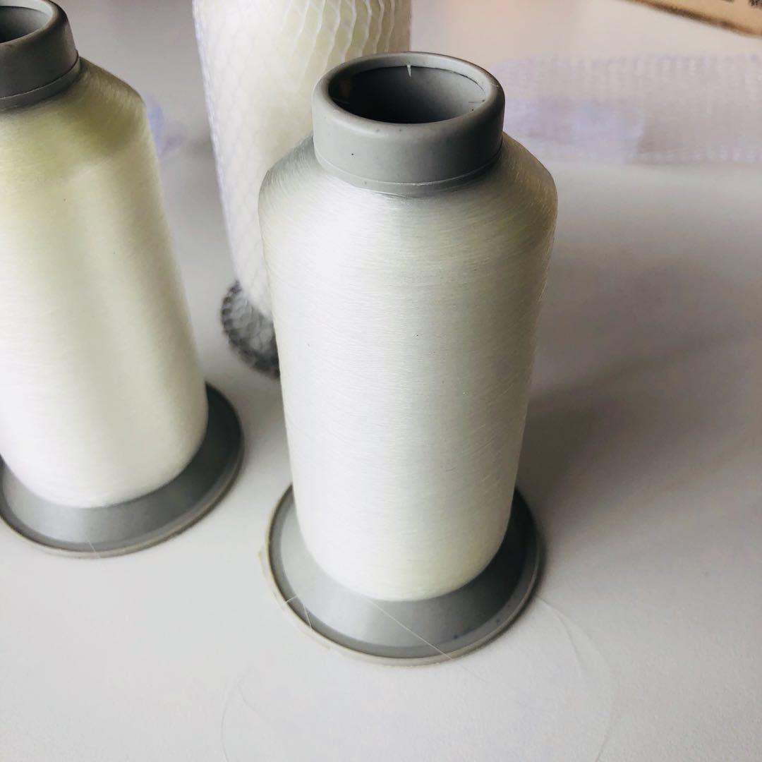 厂家直销定制白色渔丝线服装线锁边线