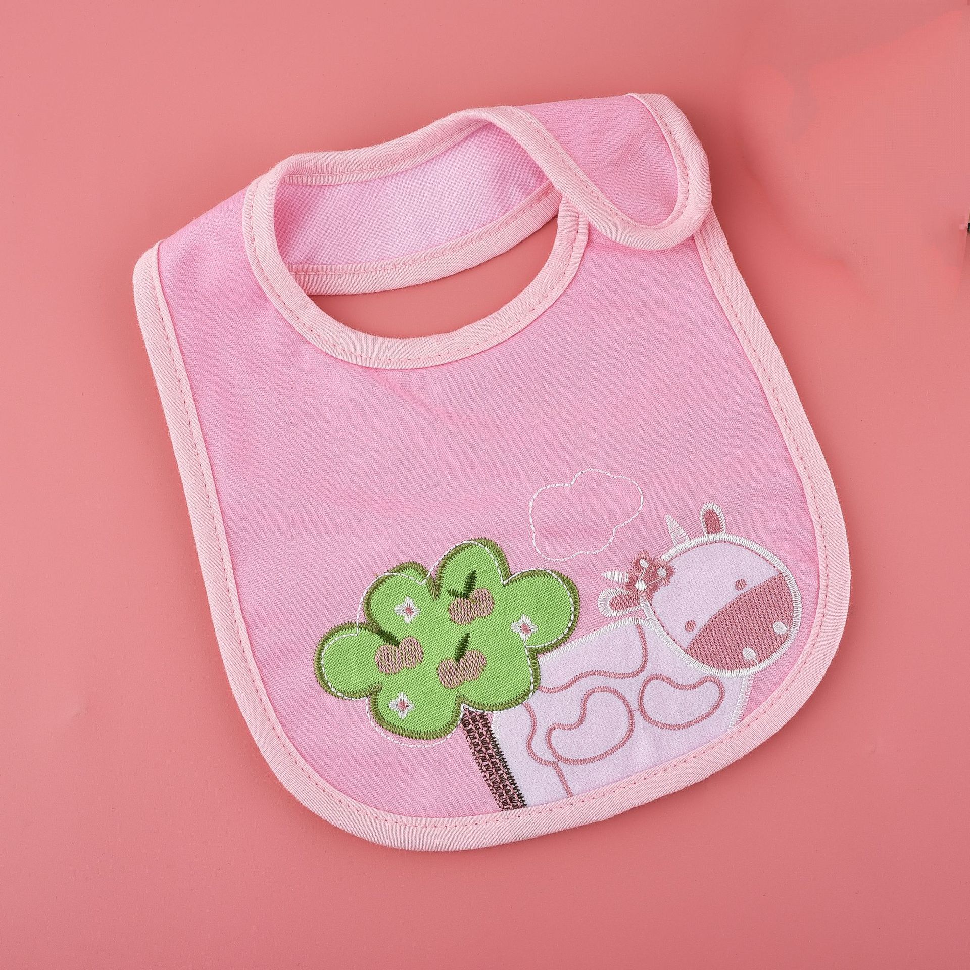 厂家直销宝宝口水巾纯棉防水围嘴婴儿吃饭围兜婴幼儿童围兜饭兜