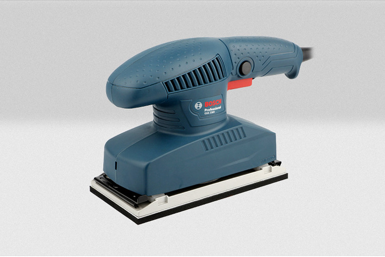 gss2300博世电动砂纸机平板砂光机 木材家具抛光打磨机木工砂磨机
