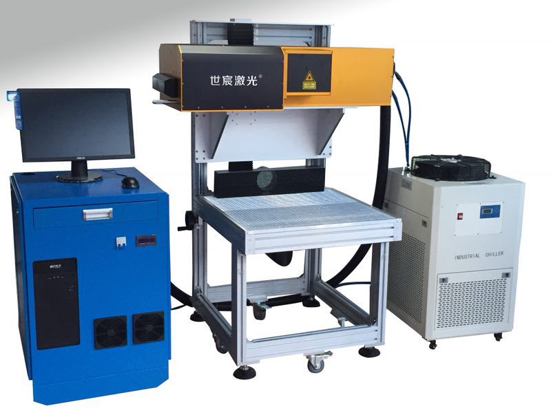 刻字膜专用激光打标机全新世宸co2180w超细动态激光打标机