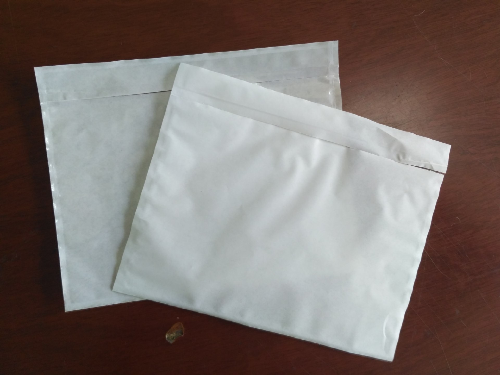 《特价-现货》空白背胶袋 165*132mm 物流箱唛 资料运单袋