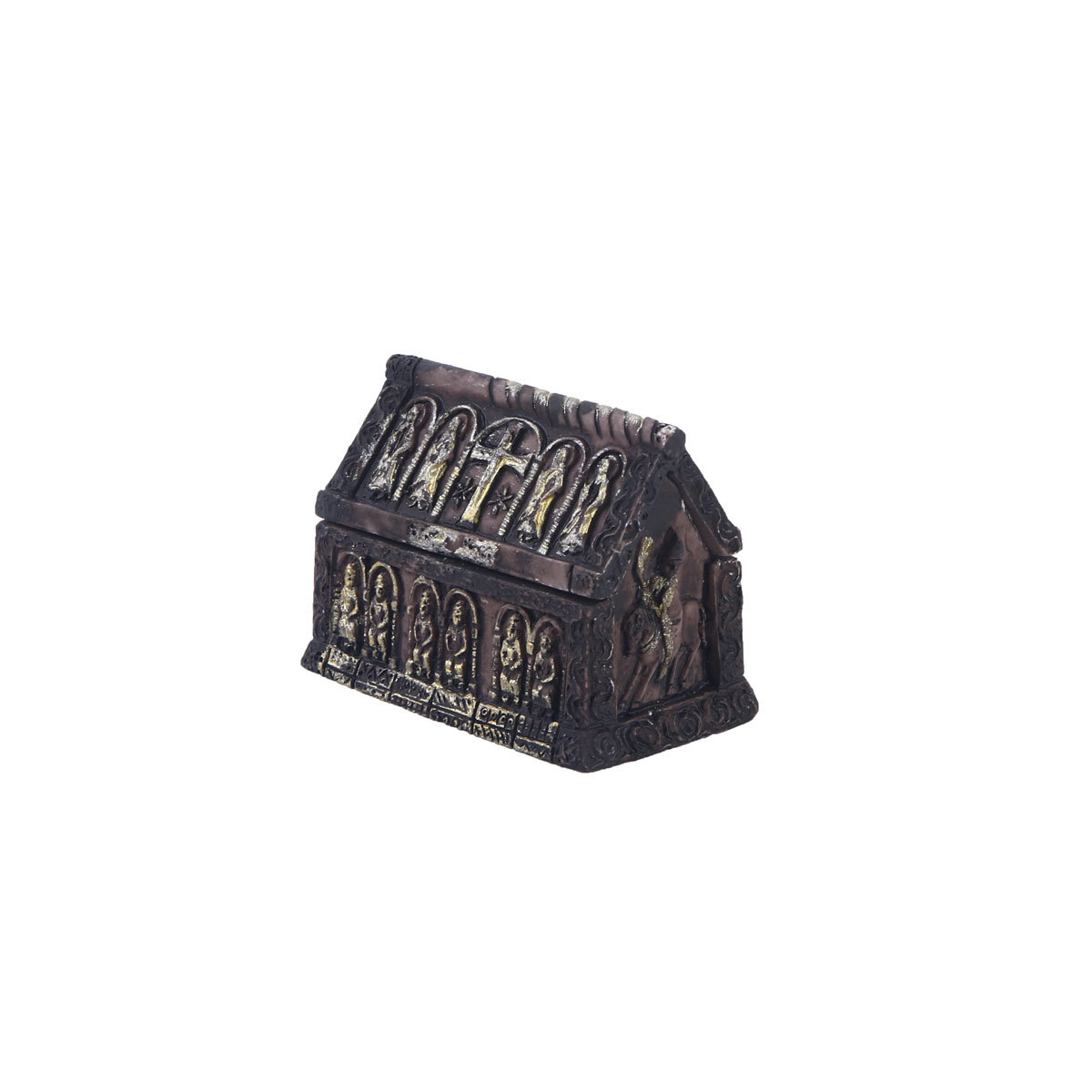 棺材树脂微缩景观花盆造景家居玄关客厅酒吧宗教创意摆件厂家批发