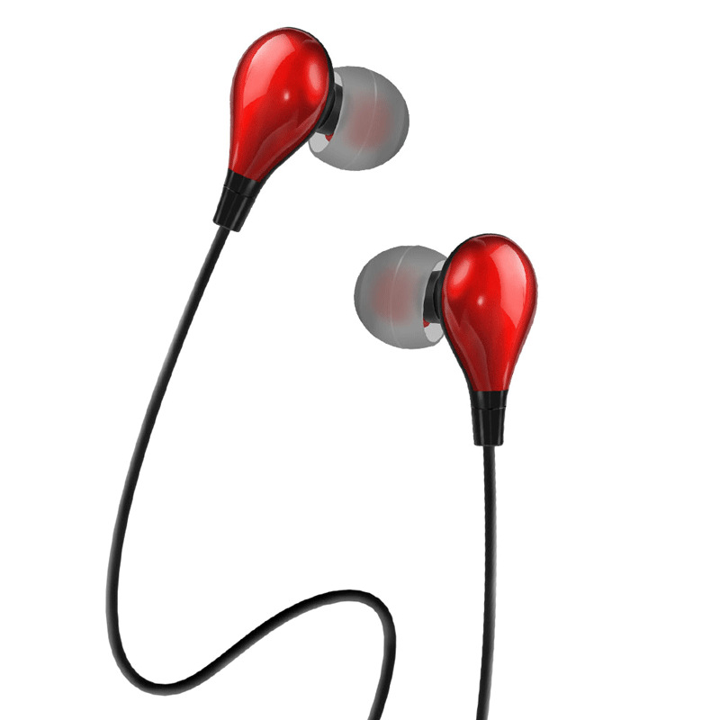 dudao独到x7耳机带麦入耳式重低音运动水滴款有线控手机耳机