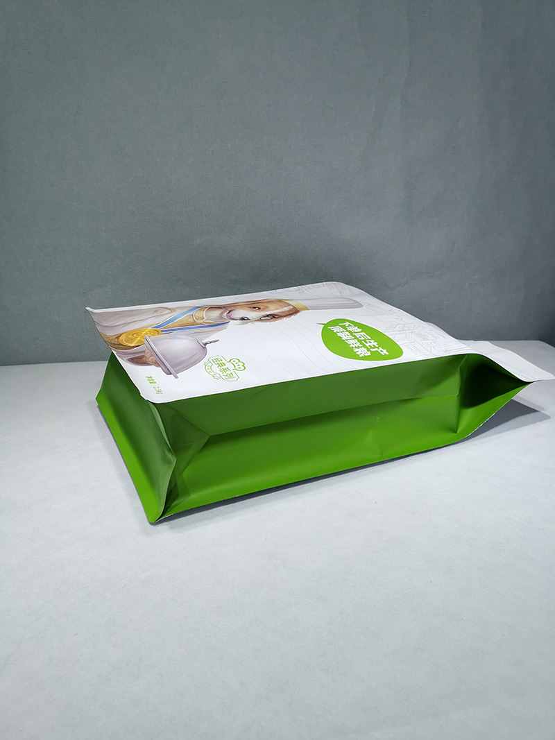 宠物食品饲料包装袋定做 八边封自立铝箔拉链袋 猫粮狗粮袋可定制