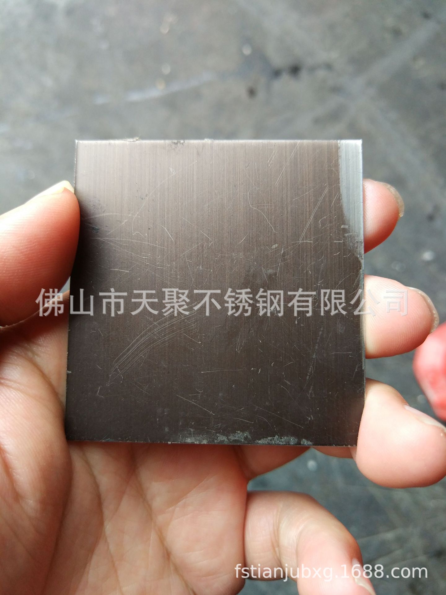 丹东红古铜镜面乱纹不锈钢板 无指纹拉丝不锈钢板304多规格可定制-五