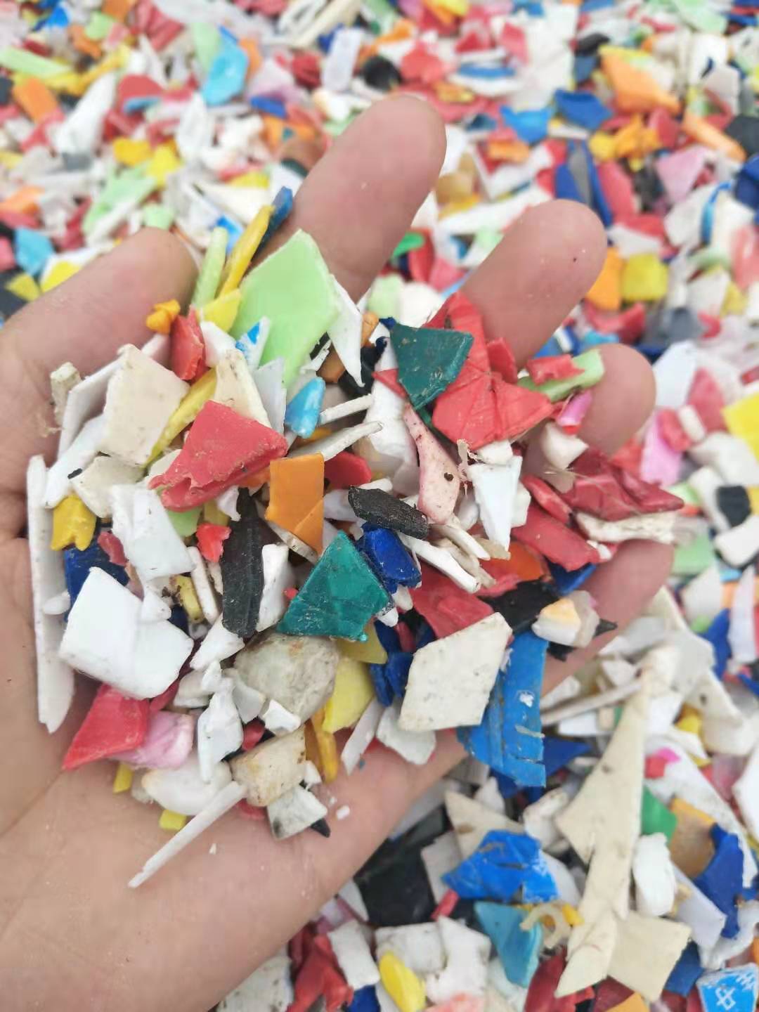 pp桶 四色桶破碎料