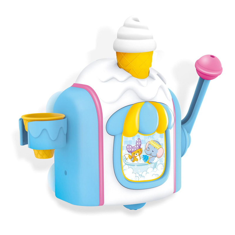 跨境儿童冰淇淋过家家玩具儿童仿真冰淇淋机游戏亲子早教女孩玩具