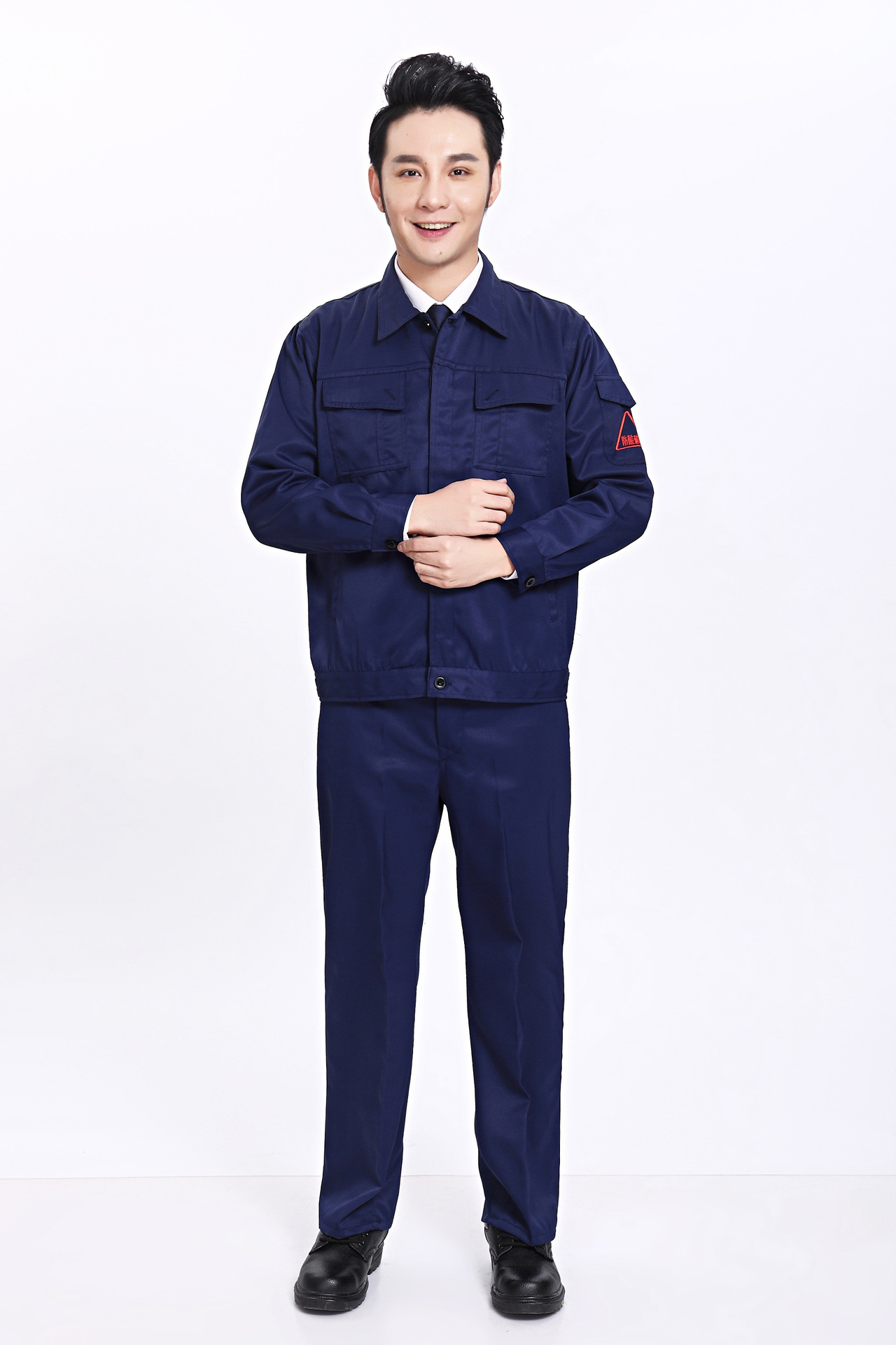 防酸碱工作服长袖套装 化工厂服车间工服定制特种工作服批发