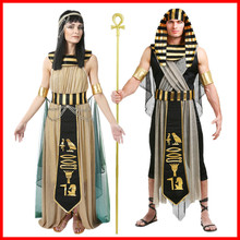 新款万圣节cosplay埃及法老王子艳后情侣演出服民族表演服装批发
