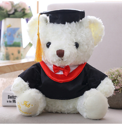 Teddy Bear Doctor Little Bear Doll Ragdoll Plush Toy Small Wedding Birthday Gift for Girlfriend Graduation