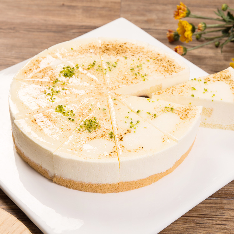 普利欧 法式乳酪 8寸/750g慕斯蛋糕冷冻甜点咖啡厅生日蛋糕