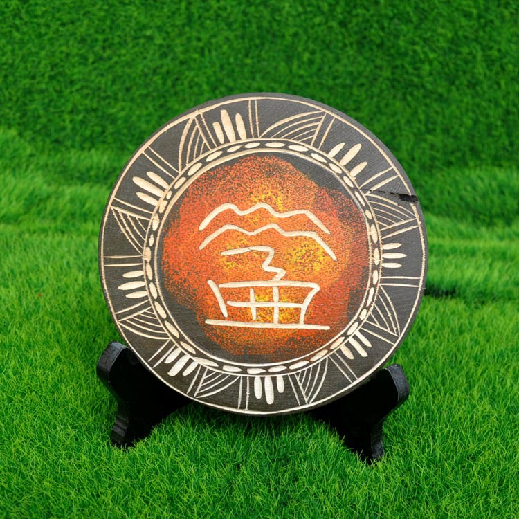 厂家直供东巴木雕家居茶室酒吧酒店饰品民族工艺品摆件旅游纪念品