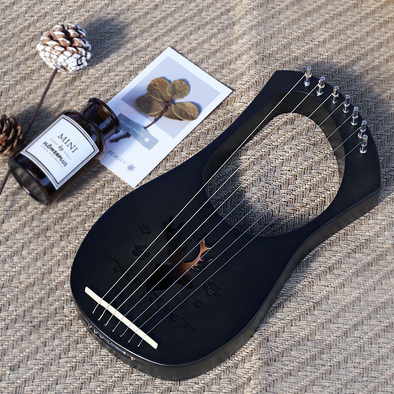 莱雅琴lyre竖琴 七弦琴 小竖琴里尔琴 里拉琴希腊小乐器 乐器批发