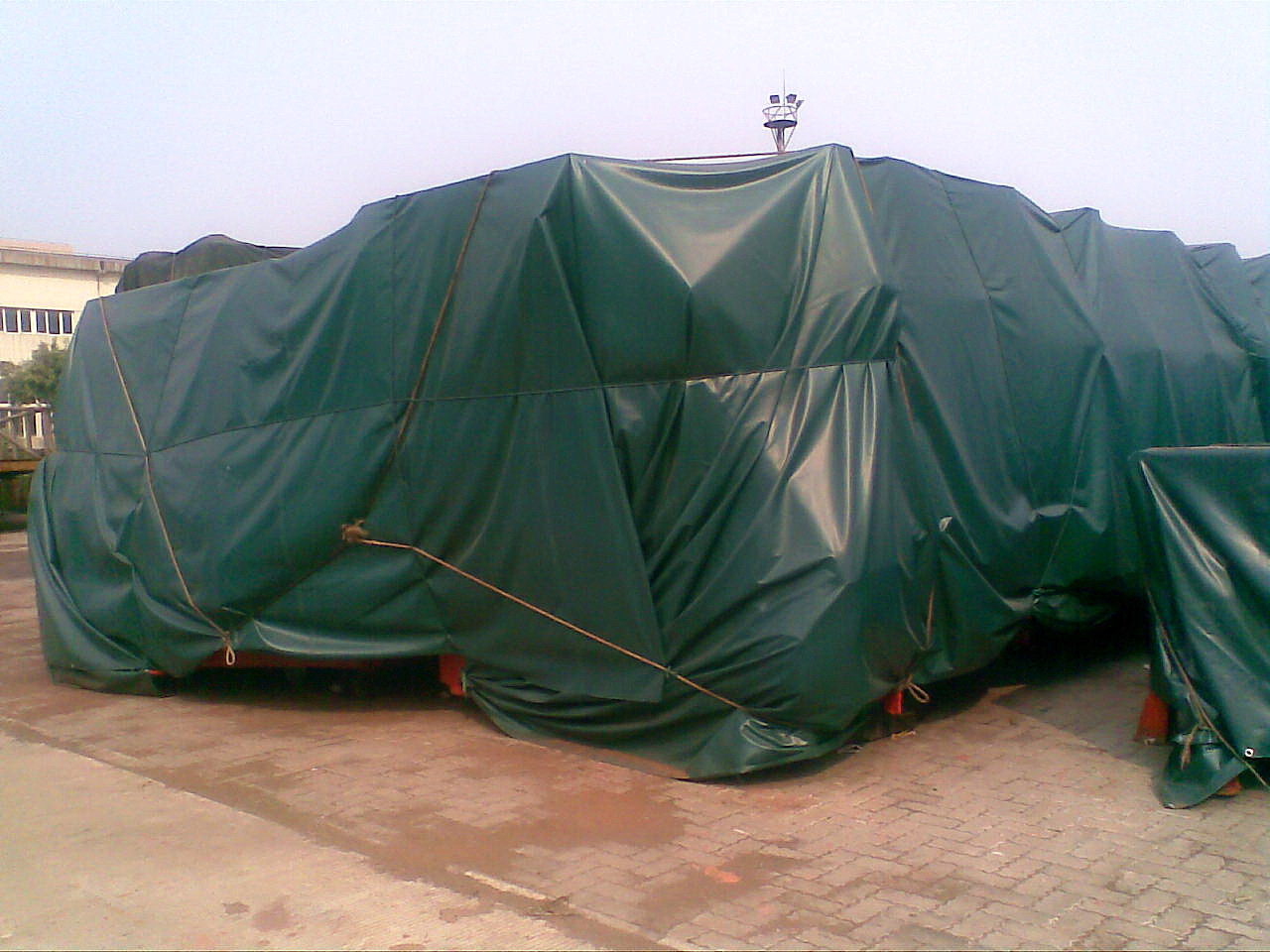 防水防尘机器设备罩 【可定做各种面料各种规格防雨布】