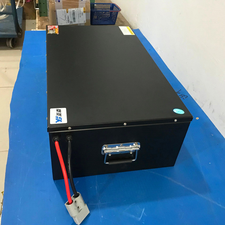 电动汽车车锂电池72v120ah磷酸铁锂电池观光车老旅游车锂电池