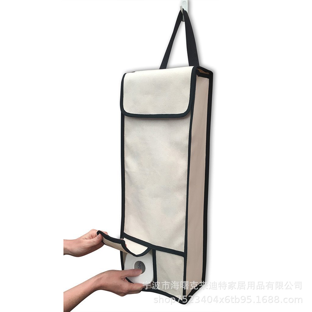 无纺布挂袋 卷纸收纳袋 卫生间厕纸挂袋 12卷卫生纸收藏袋