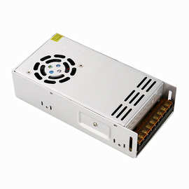厂家直供12v30a安防监控集中供电12v360wled灯开关电源工控设备