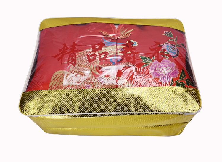 厂家批发殡葬品吉祥袋寿衣男女送老衣全套配件礼品袋手提喜寿衣包