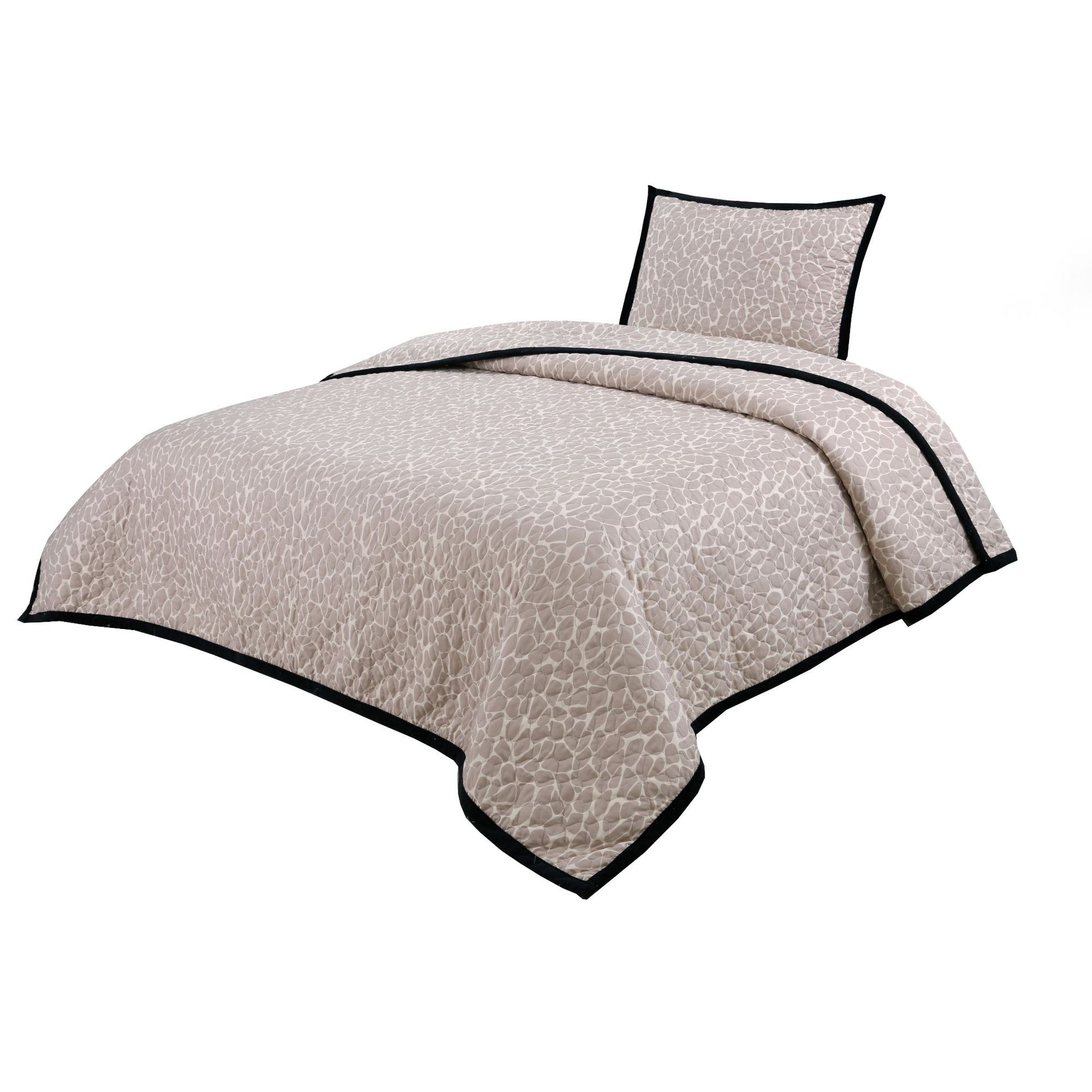 批发欧式绗缝水洗被三件套 三件套夹棉外贸水洗被 可开增值税发票