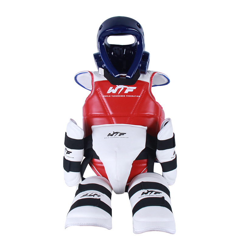 跆拳道比赛护具 成人儿童套装六件套 八件套护手护脚送包厂家直销
