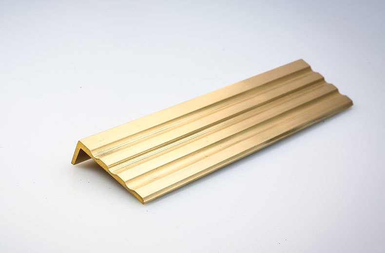 别墅会所台阶防滑条定做楼梯踏步铜防滑条