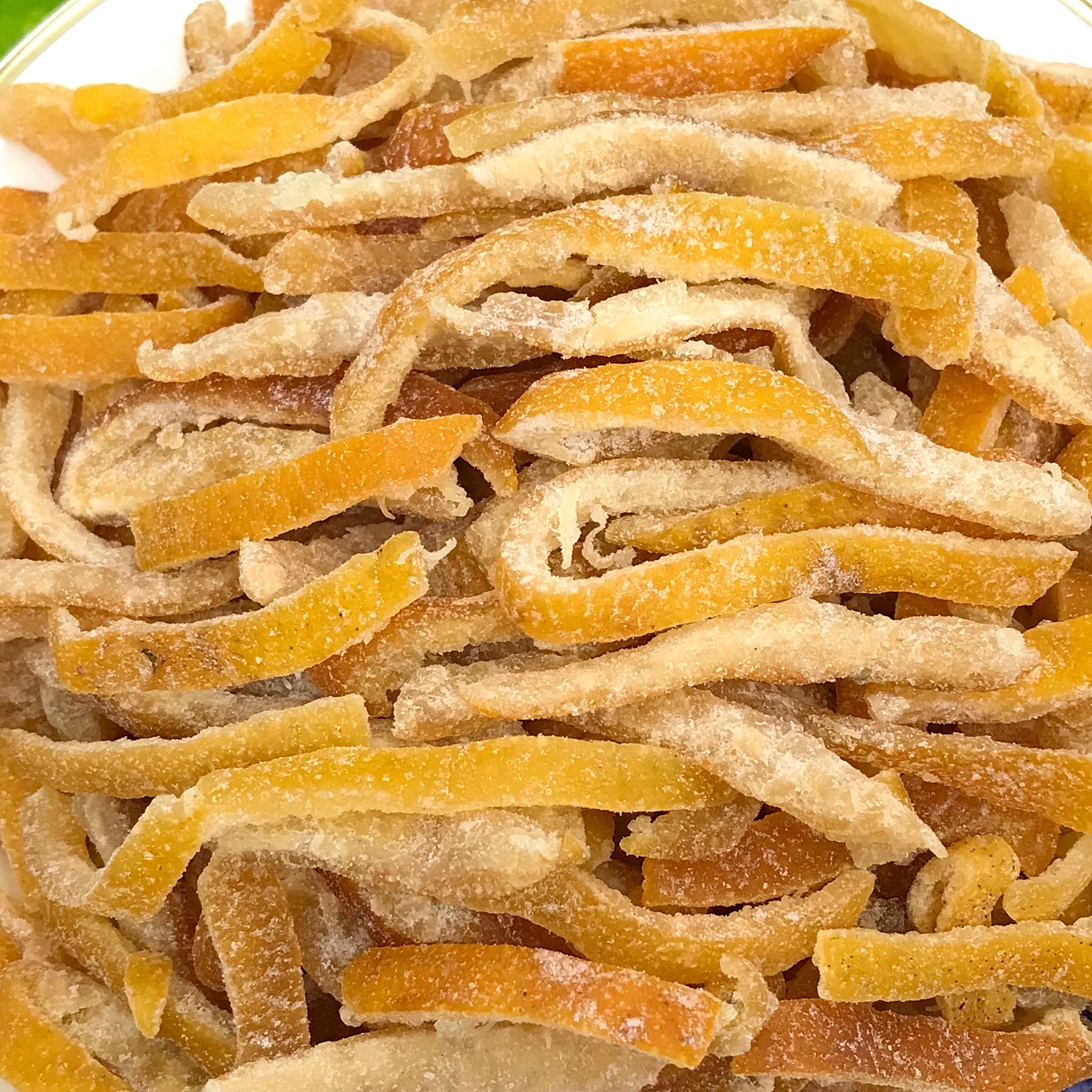 5kg陈皮盐津陈皮条甜陈皮丝蜜饯果干凉果散装批发