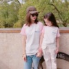 Net Red Trill With children Summer wear 2019 new pattern Korean Edition Chaopai Embroidery letter With children Short sleeved Tong Chao Net Red Trill With children Summer wear 2019 new pattern Korean Edition Chaopai Embroidery letter With children Short sleeved Tong Chao