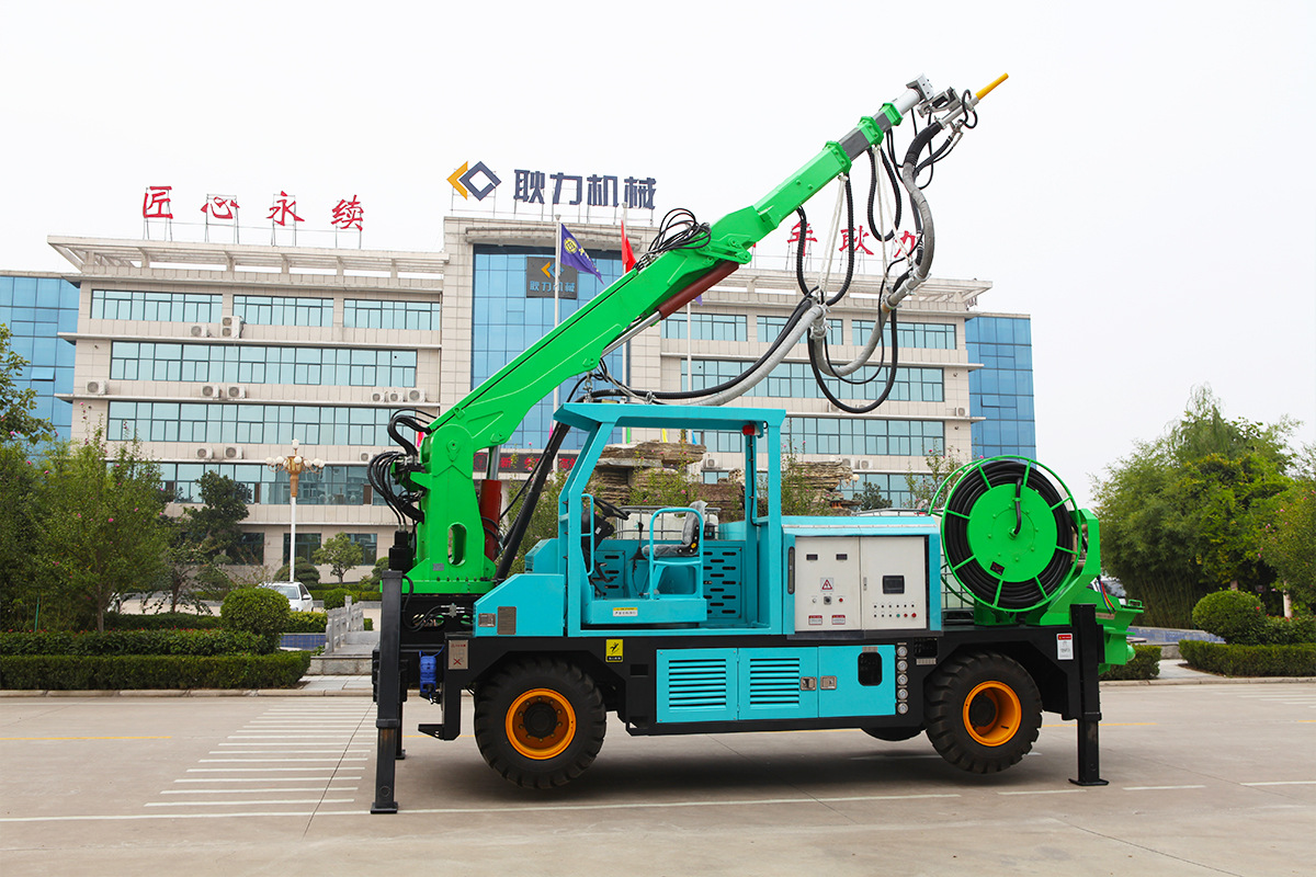 耿力工程混凝土湿喷台车ghp3015gii工程混凝土湿喷台车