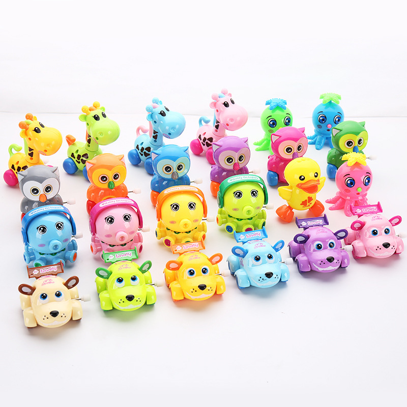 Baby Learn to Crawl Toys Wind-up Toy Wholesale Small Animal Nostalgic Gift Night Market Stall Supply Wholesale