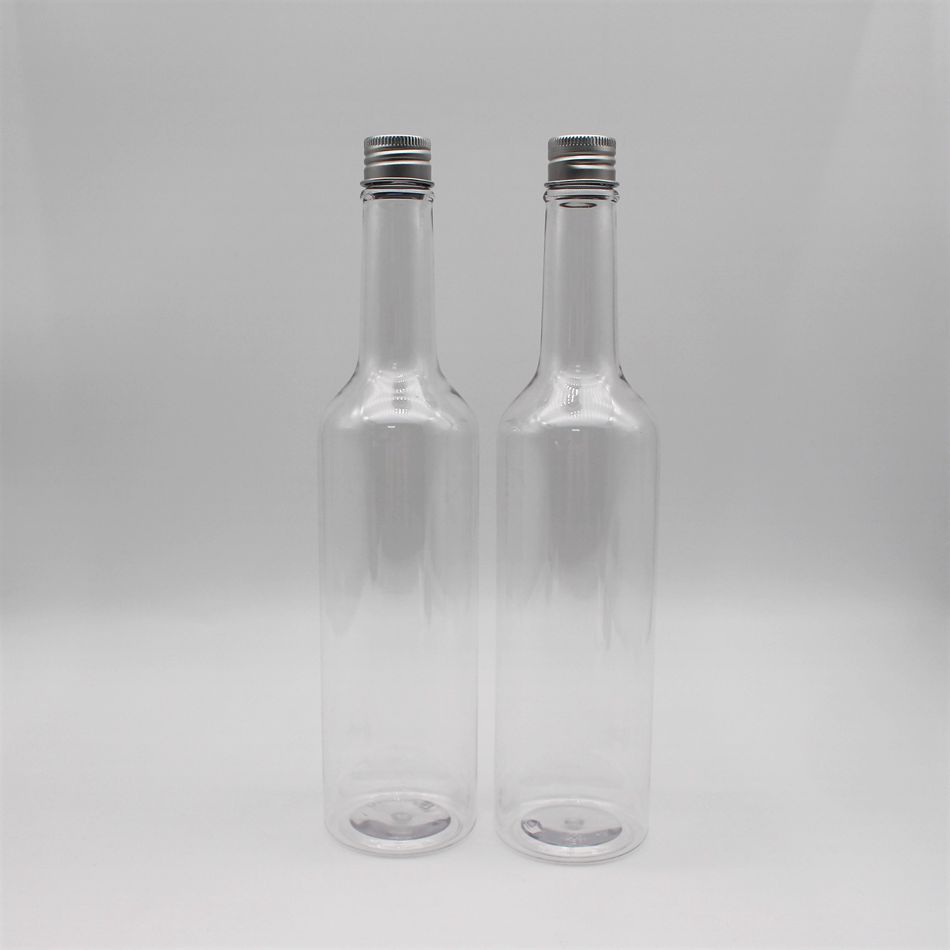 450ml pet全新环保材质 塑料酒瓶子 饮料包装瓶 果汁瓶