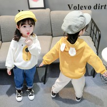 2020春季新款儿童韩版童装女童小女孩长袖一件代发卡通印花卫衣