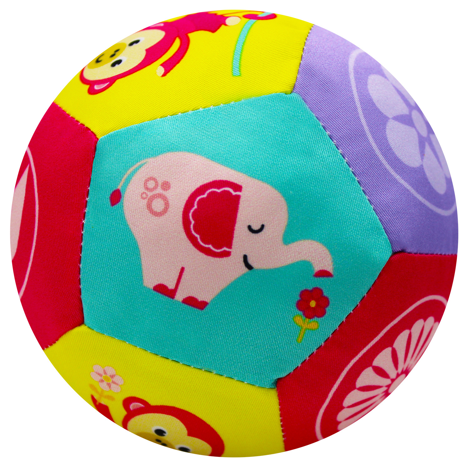 费雪摇铃布球手抓球玩具球早教幼儿玩具布球礼品兑换赠品玩具球