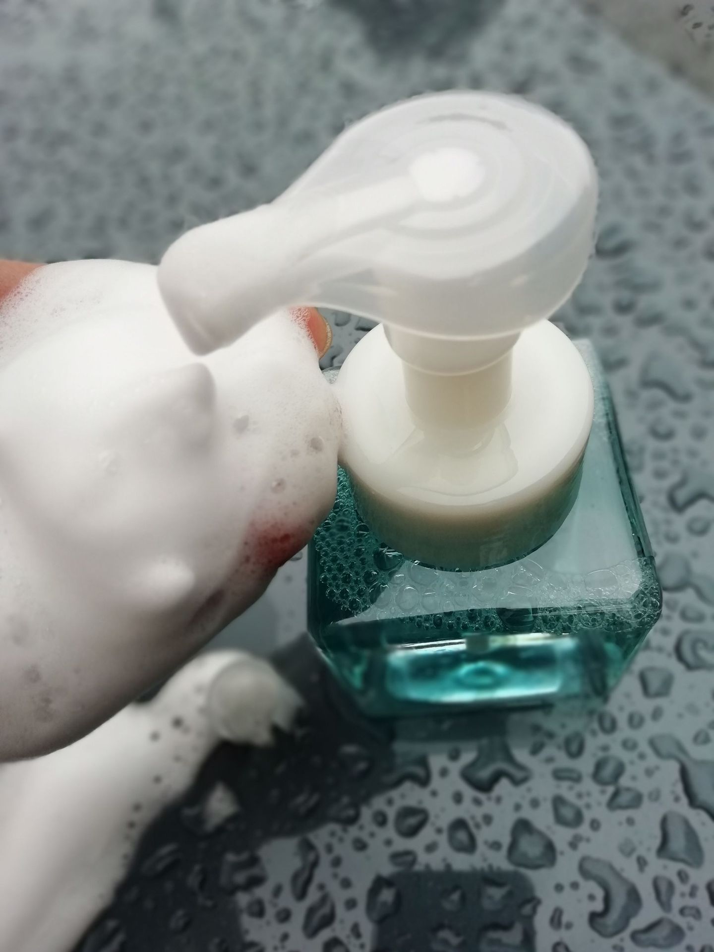 跨境热卖泡沫泡腾片洗手液清香型酒店餐厅家用清洁用品厂家代加工