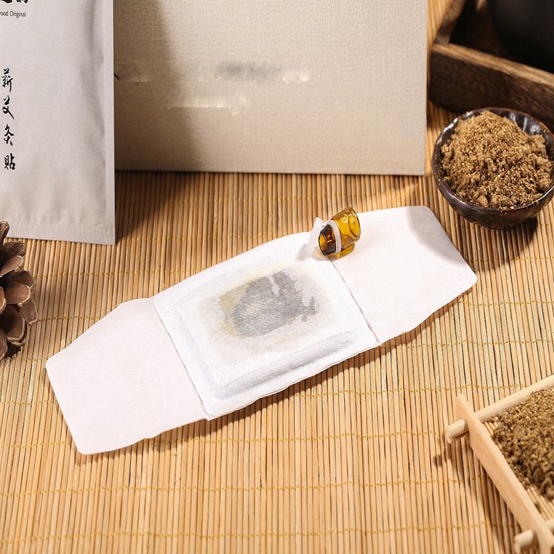 艾草灸贴驱寒发热膏贴批发 热熔胶无纺布巴布贴剂-阿里巴巴