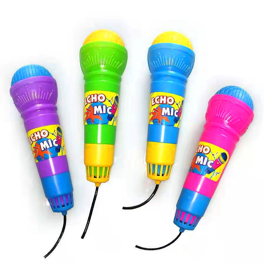 Children's Microphone Physical Echo Wireless Echo Microphone Toy Model without Electricity Kindergarten Eloquence Training