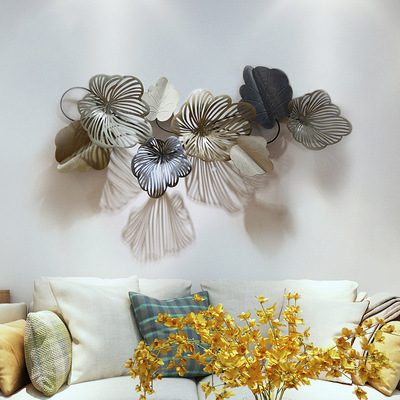 田园风格手工墙壁装饰挂件客厅艺术墙面枫叶装饰品壁饰创意墙饰