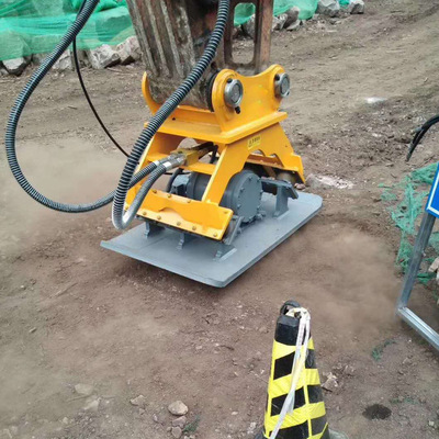 厂家直销挖机液压振动打夯机 挖机夯实器 液压平板夯 液压打夯机