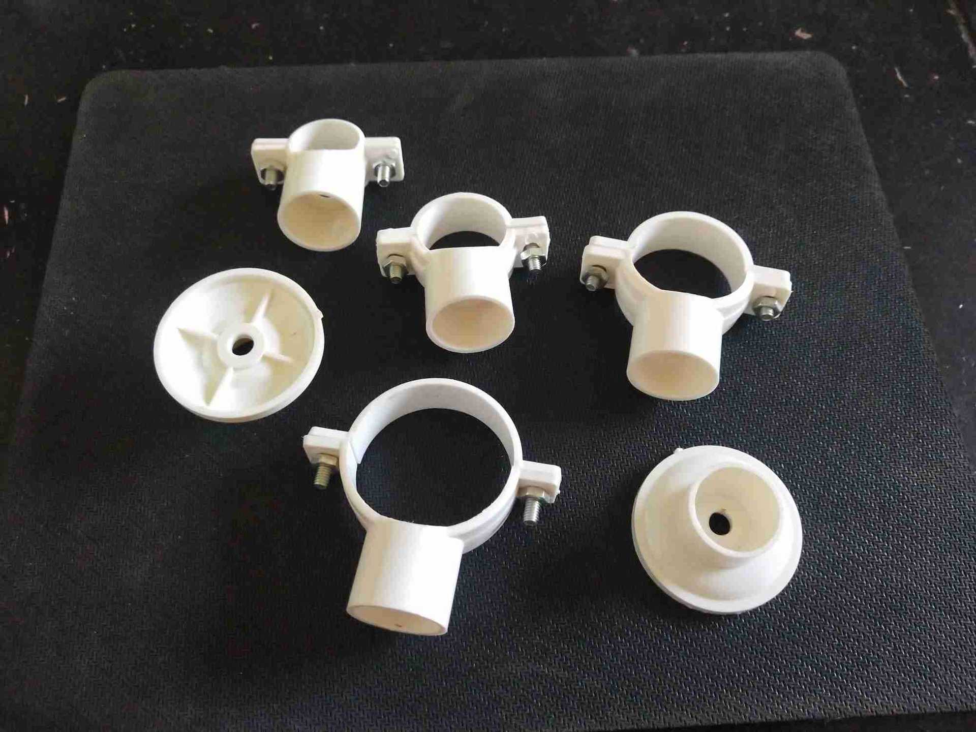 pⅴc给水吊卡 上水管卡 线管抱箍盘式底座卡 给水管20 25 32 40