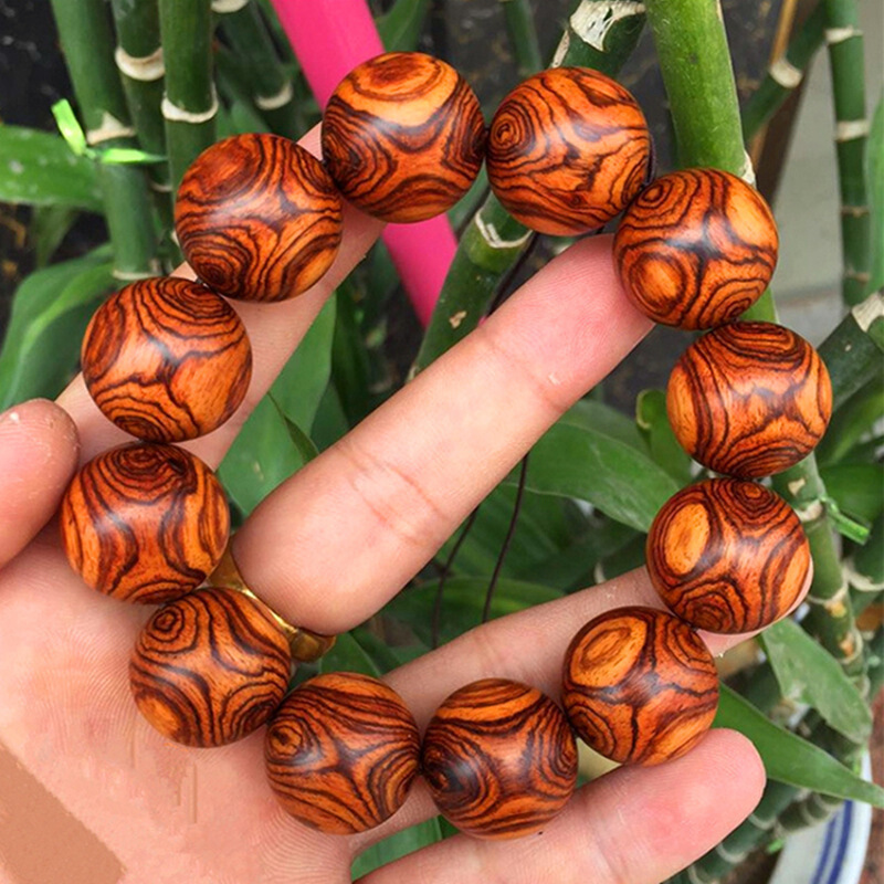 海南黄花梨手串男2.