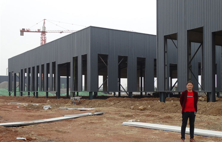 钢结构预制装配式车间厂房