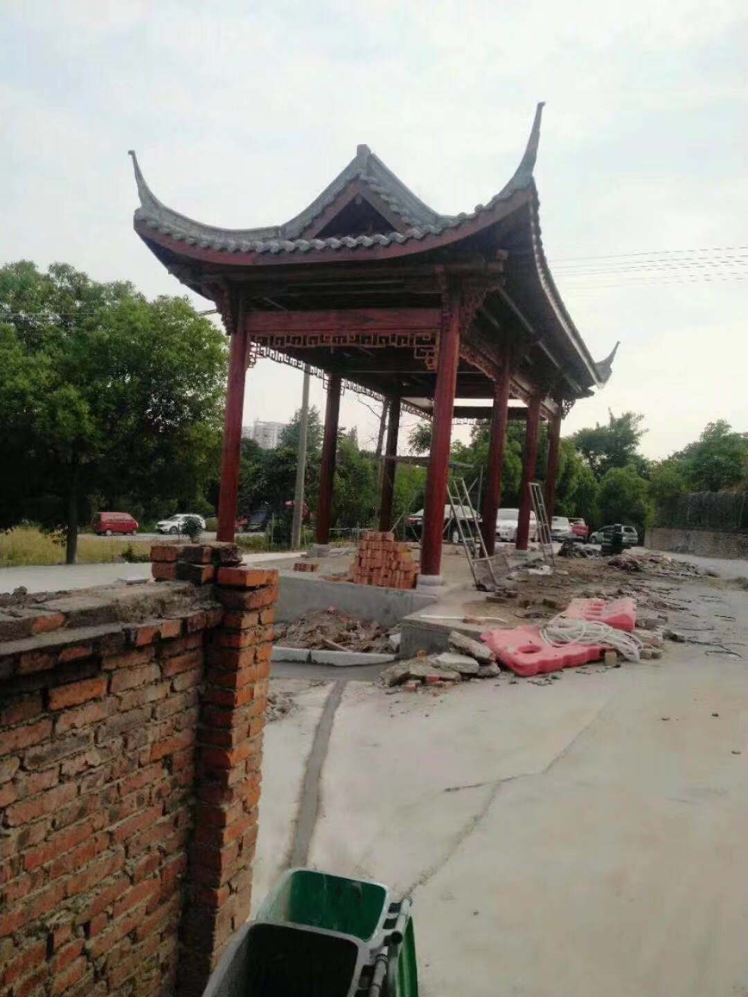 古建木亭六角亭图片,古建六角亭子图片大全,古建筑檐头(第10页)_大山谷图库