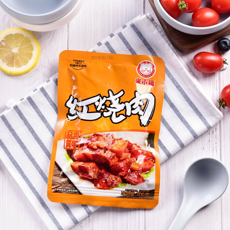 方便料理包类-红烧肉料理包 快餐常温料理包 外卖方便菜肴包 盖浇饭速