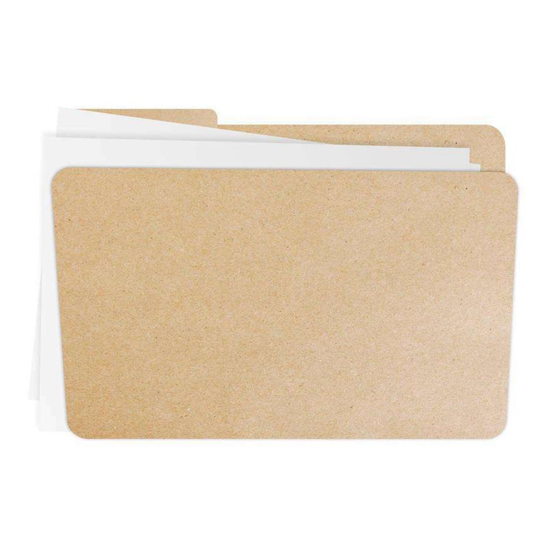 分类马尼拉文件夹定做 带有紧固件分隔2英寸扩展纸质文件夹定制