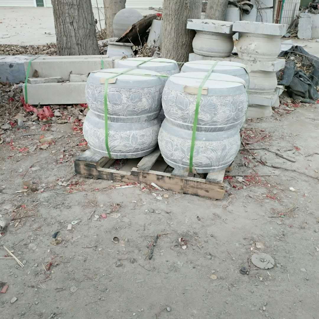 石柱墩 石材寺庙柱脚石 古建样式柱础石 价格实惠