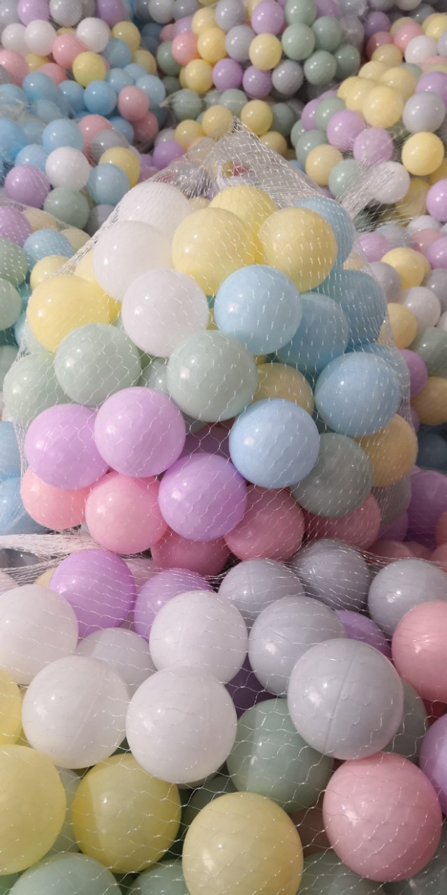 麦琪乐马卡龙色海洋球玩具7cm海洋球工厂定制玩具