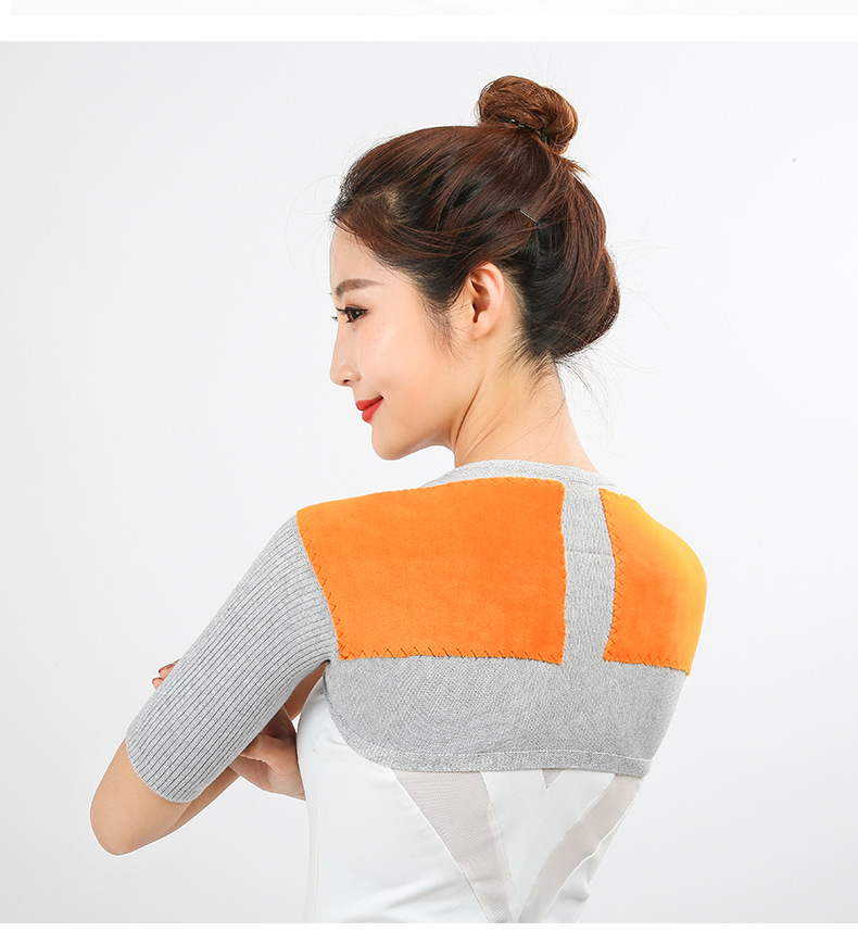 护肩保暖睡觉护肩膀颈椎热敷夏天男女士坎肩炎空调房肩周护具防寒